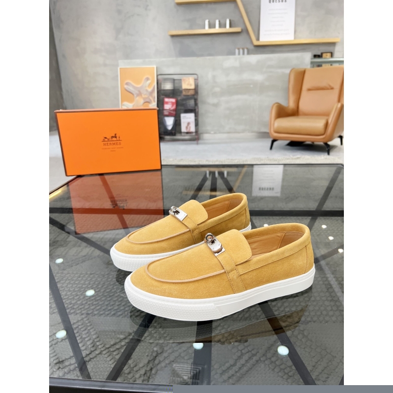H**mes leather shoes